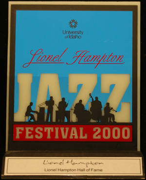 Image of Presented to Lionel Hampton